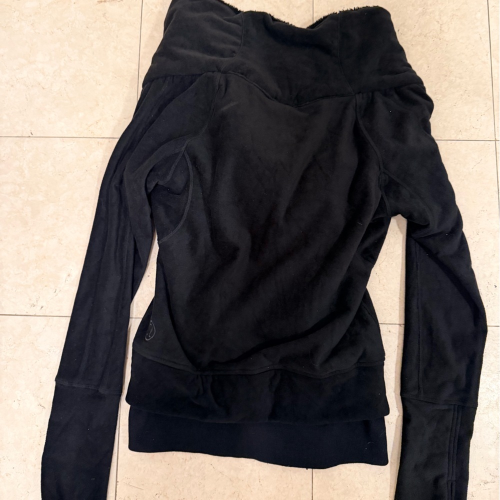 NWOT lululemon athletica Black Sherpa Jacket - Picture 10 of 12